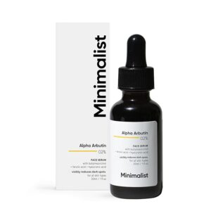 minimalist face serum