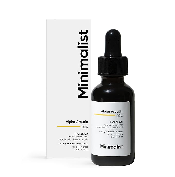minimalist face serum